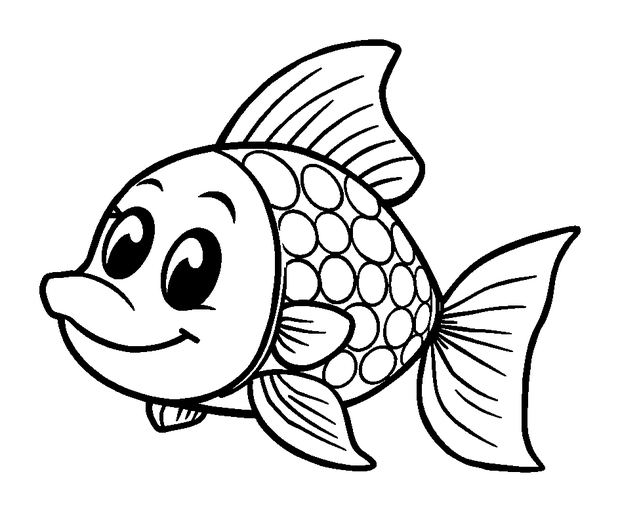 Koi Carp colouring page — free printable for kids