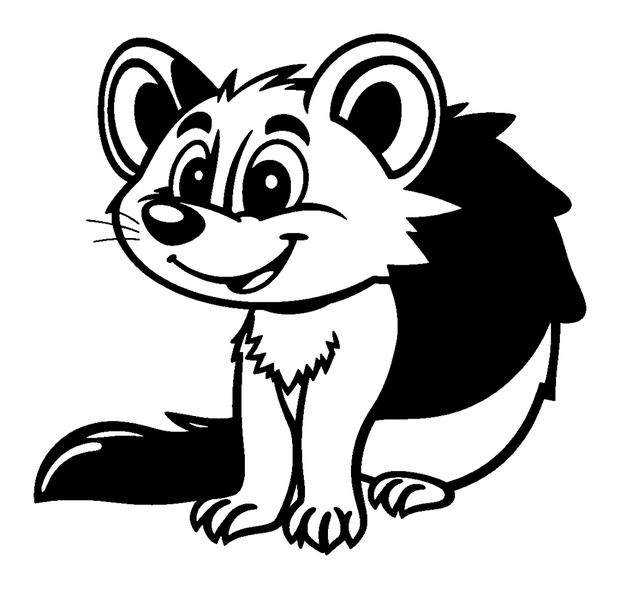 Numbat colouring page — free printable for kids