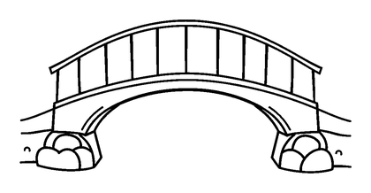 Bridge Colouring Page (Kids, Standard)