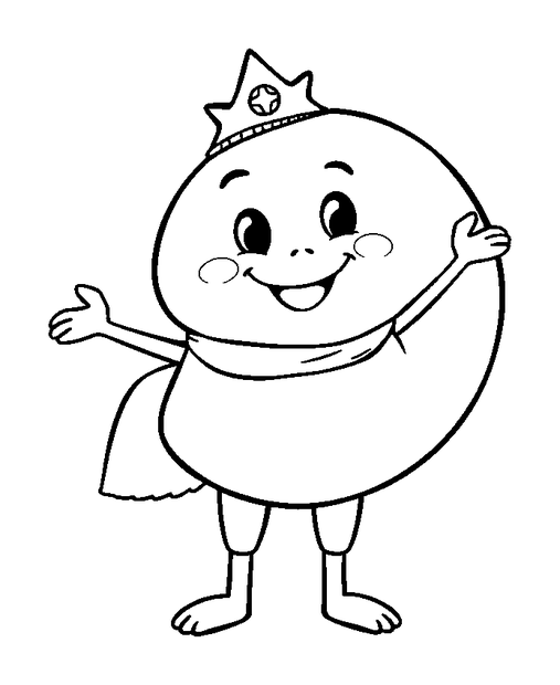 Moon Guardian colouring page — free printable for kids