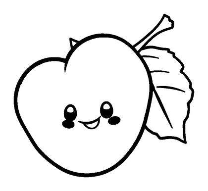 Blueberry Colouring Page (Kids, Standard)