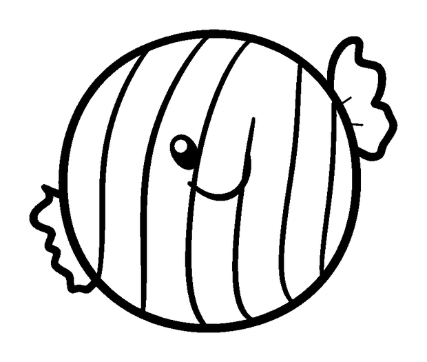Candy colouring page — free printable for kids