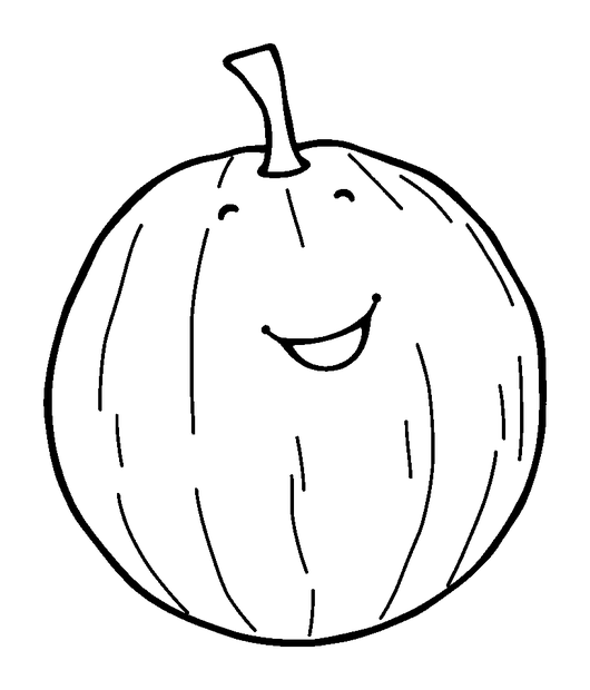 Coconut colouring page — free printable for toddlers