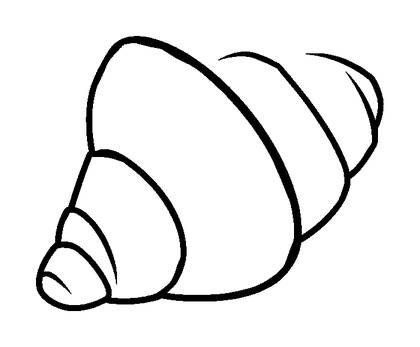 Croissant Colouring Page (Kids, Standard)