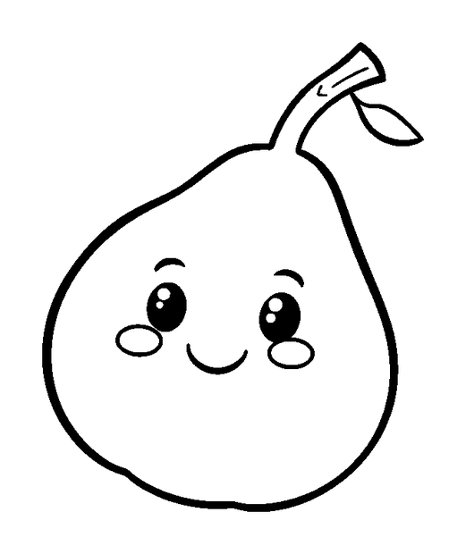 Fig colouring page — free printable for kids