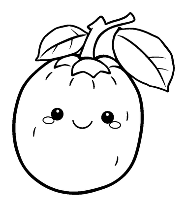 Honeydew Colouring Page (Kids, Standard)
