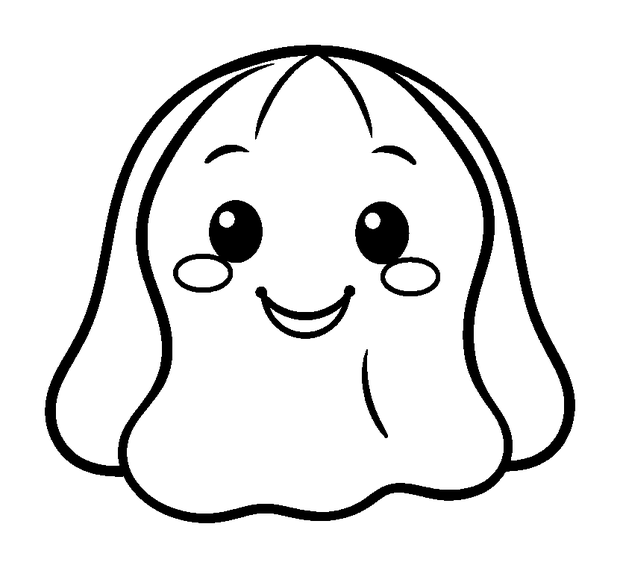 Jelly colouring page — free printable for kids