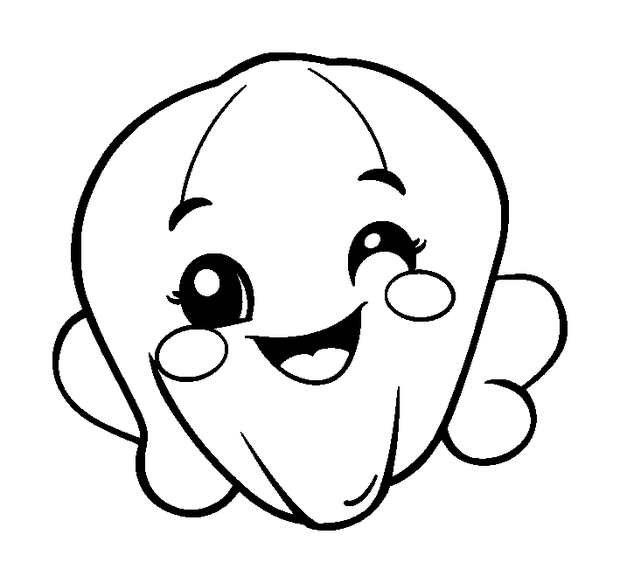 Jelly colouring page — free printable for kids