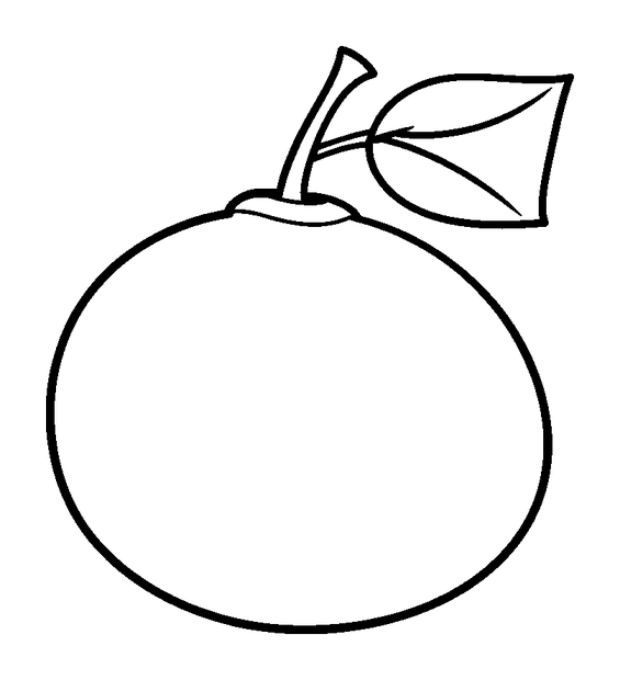Lemon colouring page — free printable for kids