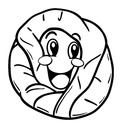 Pretzel Colouring Page (Kids, Bold & Easy)