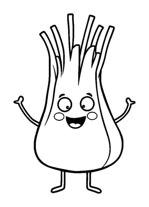 Spaghetti Colouring Page (Toddler, Bold & Easy)