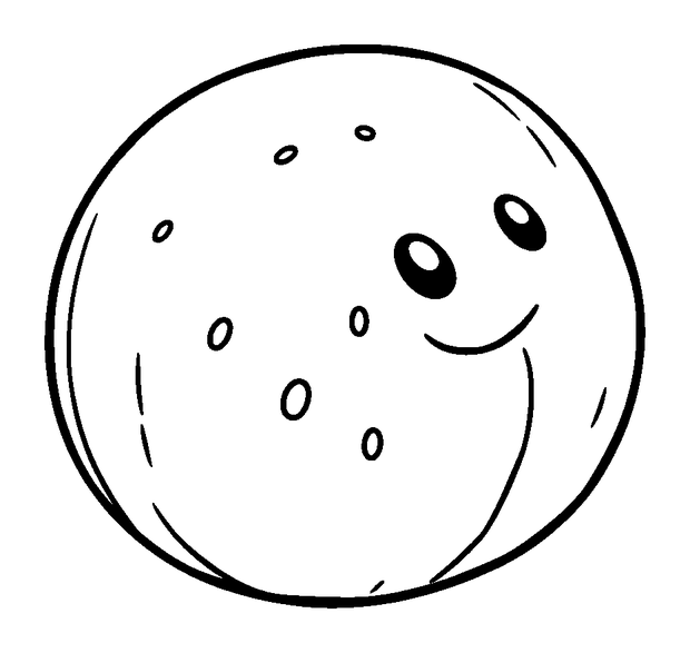 Watermelon colouring page — free printable for kids