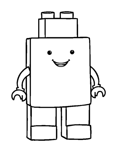 Building Block Game colouring page — free printable for toddlers