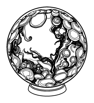 Experience Orb Colouring Page (Teens, Standard)