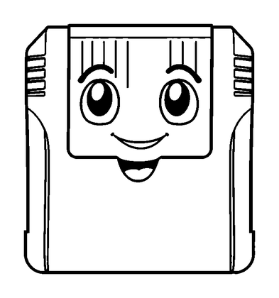 Game Cartridge Colouring Page (Teens, Standard)