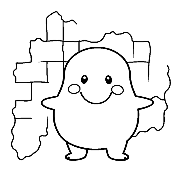 Game Map Grid colouring page — free printable for toddlers