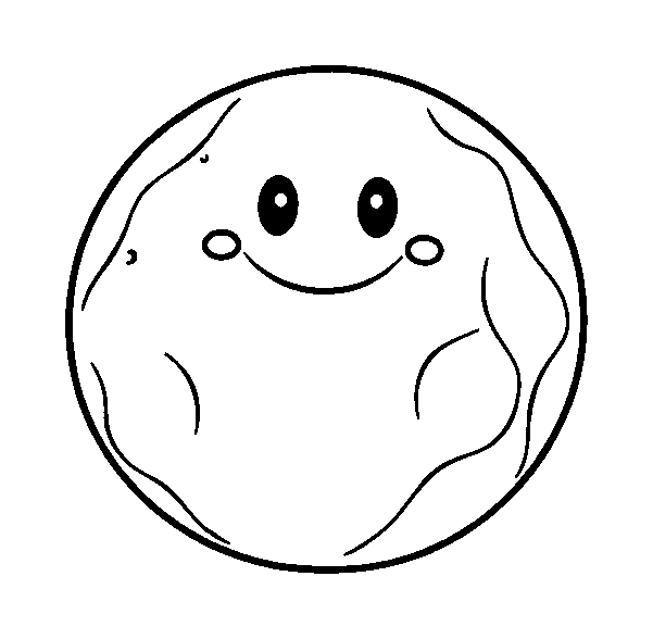 Glowing Orb colouring page — free printable for toddlers
