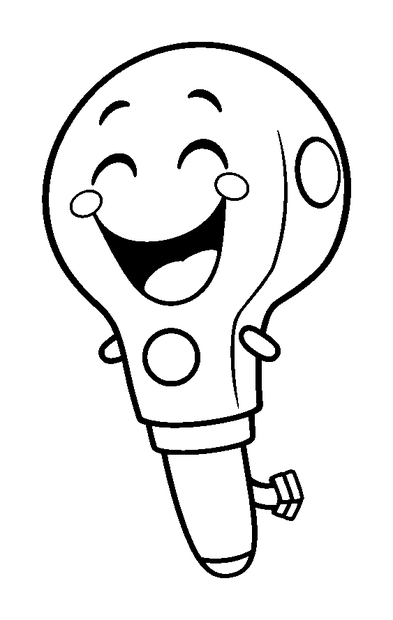 Joystick colouring page — free printable for kids