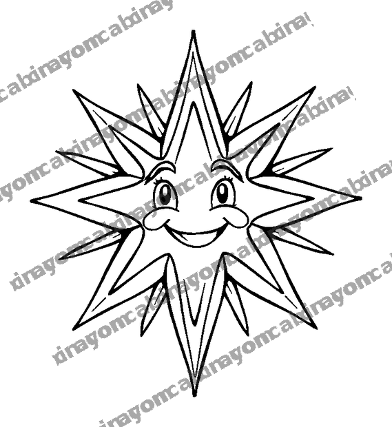 Power Up Star Glow colouring page — free printable for teens