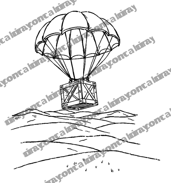 Supply Crate Drop colouring page — free printable for teens