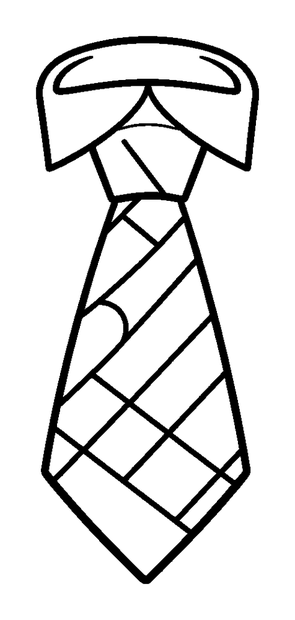 Fathers Day Tie colouring page — free printable for kids