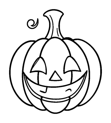 Jack O Lantern Colouring Page (Kids, Bold & Easy)