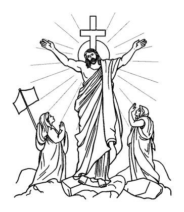 Christ The Redeemer Colouring Page (Teens, Standard)