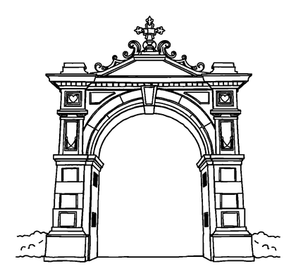 Gateway Arch Colouring Page (Teens, Standard)