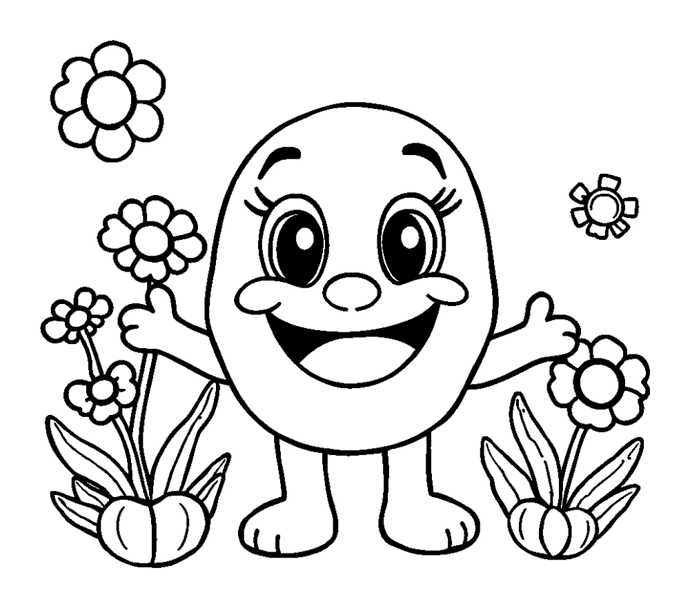 Book colouring page — free printable for kids