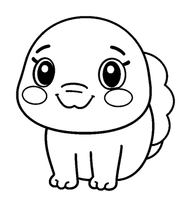 Book Colouring Page (Kids, Standard)