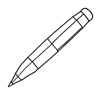 Fountain Pen Colouring Page (Kids, Standard)