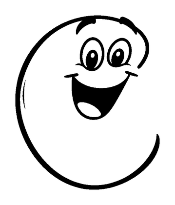 Letter C Colouring Page (Kids, Standard)