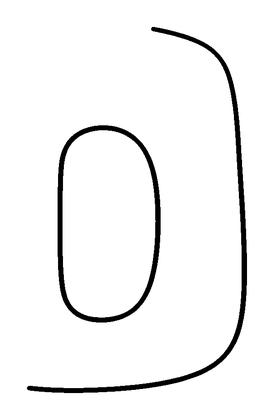 Letter D Colouring Page (Kids, Standard)