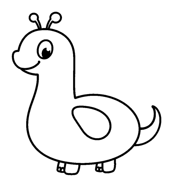 Letter Tracing Path colouring page — free printable for kids