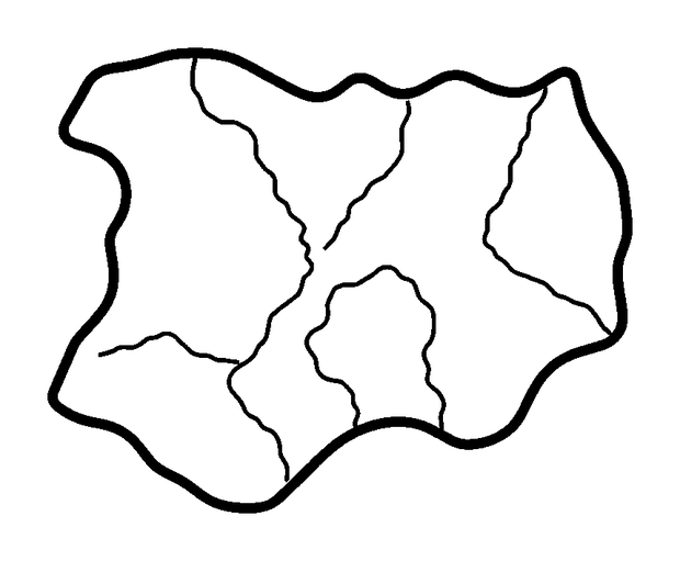 Map colouring page — free printable for kids