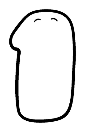 Number One Colouring Page (Kids, Standard)