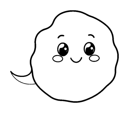 Shapes Colouring Page (Kids, Bold & Easy)