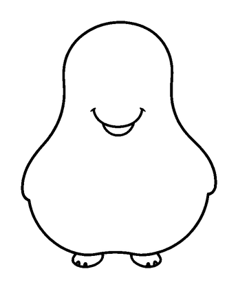 Shapes Colouring Page (Toddler, Bold & Easy)