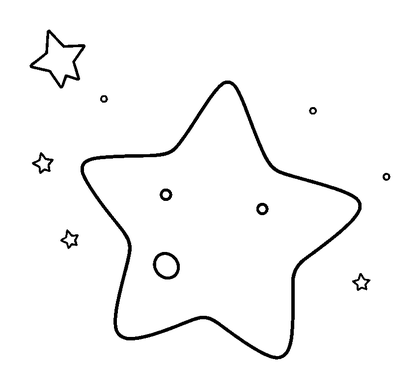 Star Constellation Colouring Page (Kids, Standard)