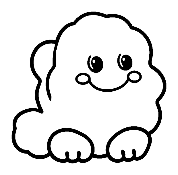 Story Book colouring page — free printable for toddlers