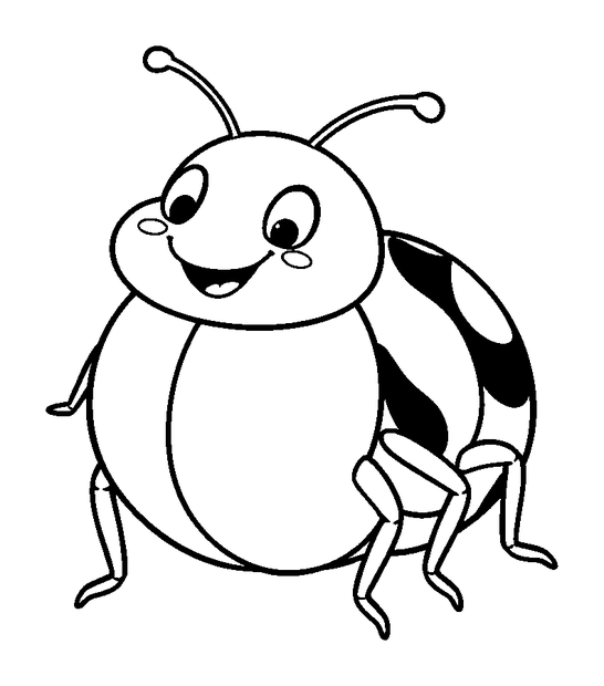 Click Beetle colouring page — free printable for kids