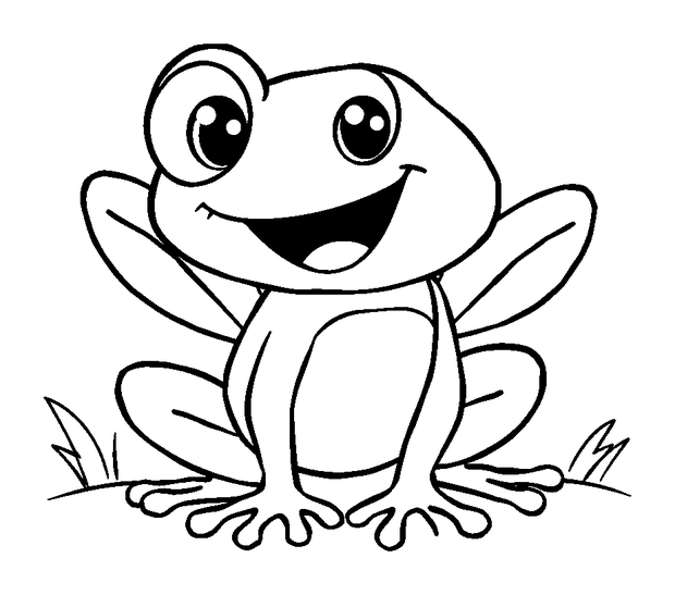 Froghopper colouring page — free printable for kids