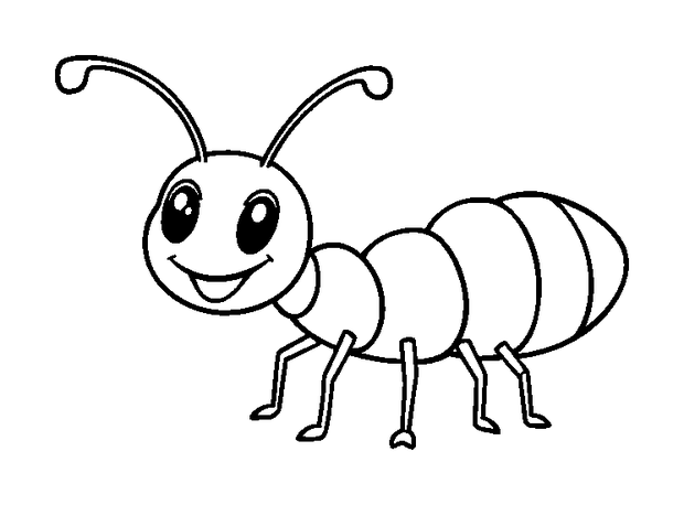 Stick Insect colouring page — free printable for toddlers