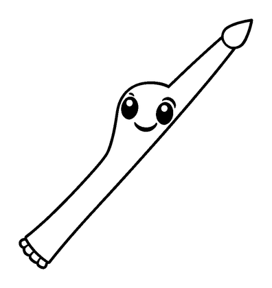 Claves Colouring Page (Kids, Bold & Easy)