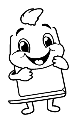 Harmonica Colouring Page (Kids, Bold & Easy)