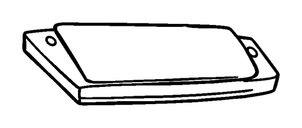 Harmonica colouring page — free printable for kids