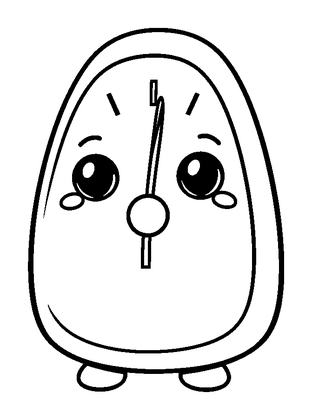 Metronome Colouring Page (Kids, Standard)