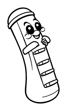 Recorder Colouring Page (Kids, Standard)