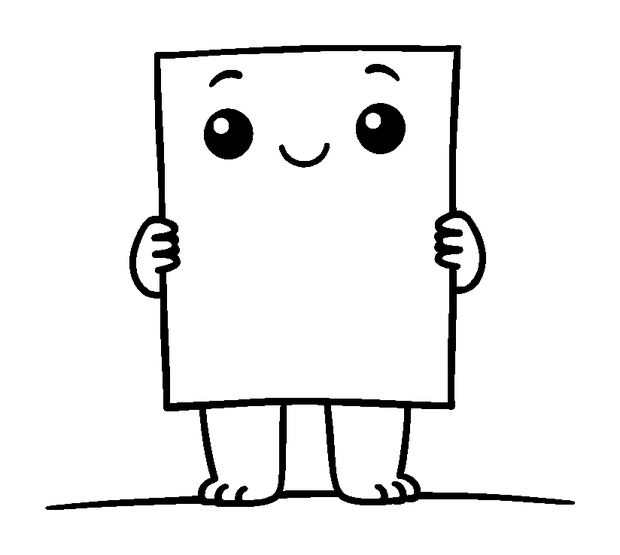 Sheet Stand colouring page — free printable for kids