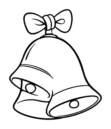 Tubular Bells Colouring Page (Kids, Bold & Easy)